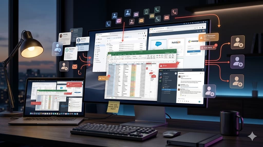 Challenge stage of automated lead and sales project